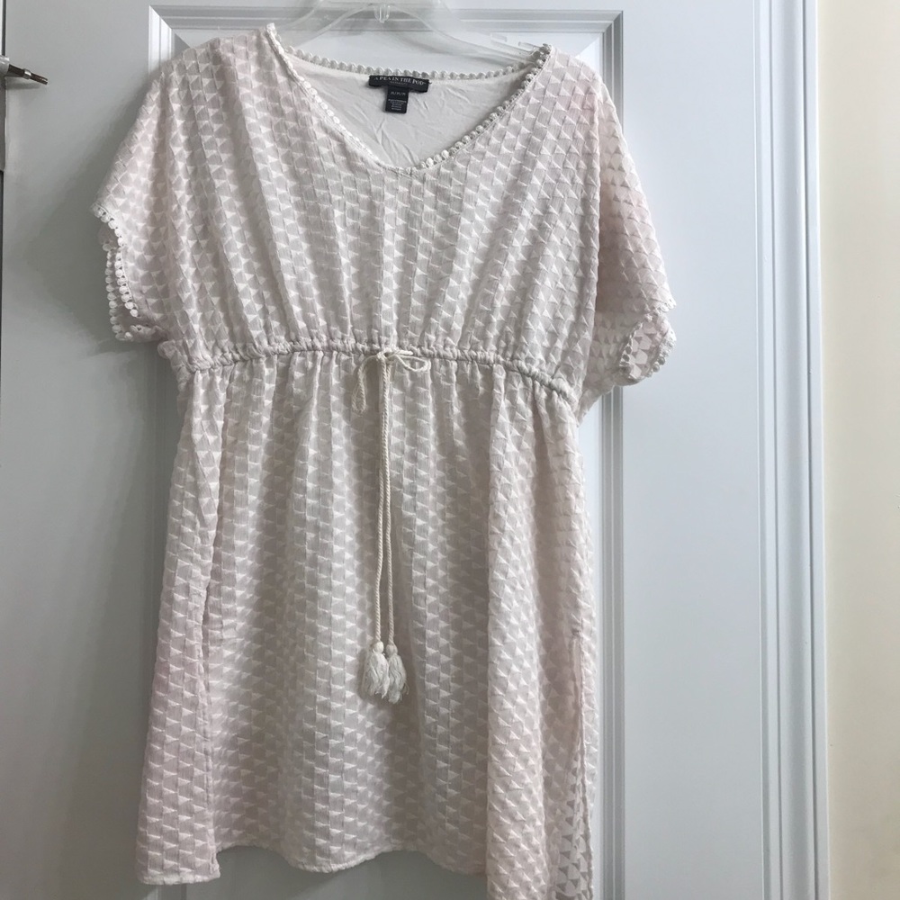 Maternity Top - Medium Pale Pink - pea in a pod